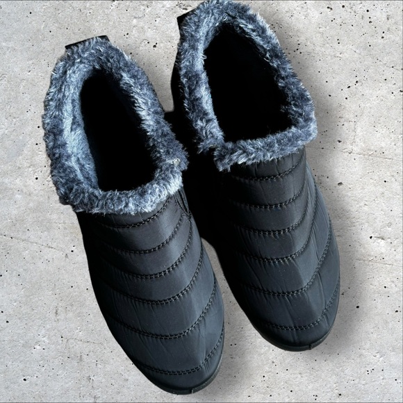 Slip On Ankle Height Slipper Booties For Indoor Outdoor Use - Picture 8 of 15